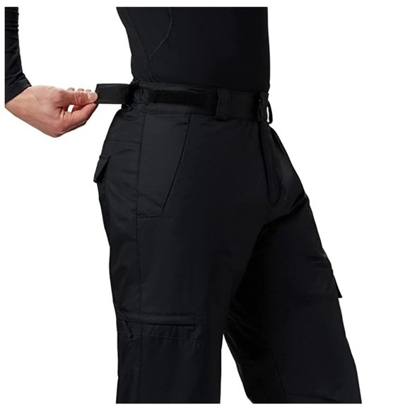 NWT Columbia Men's Snow Gun Pant Waterproof Insulated Black Size S $140 7C057 - Picture 4 of 6